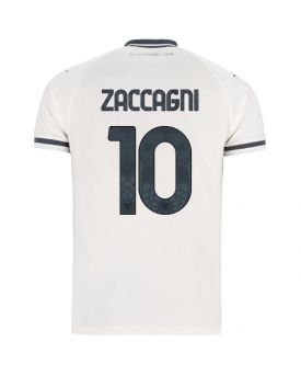 Lazio Mattia Zaccagni #10 Maglia Gara Trasferta Repliche 2025-26 Maniche Corte